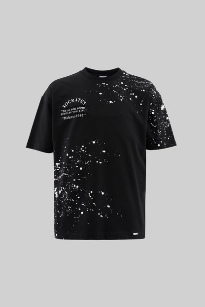 BLACK SOCRATES SPLASH T-SHIRT