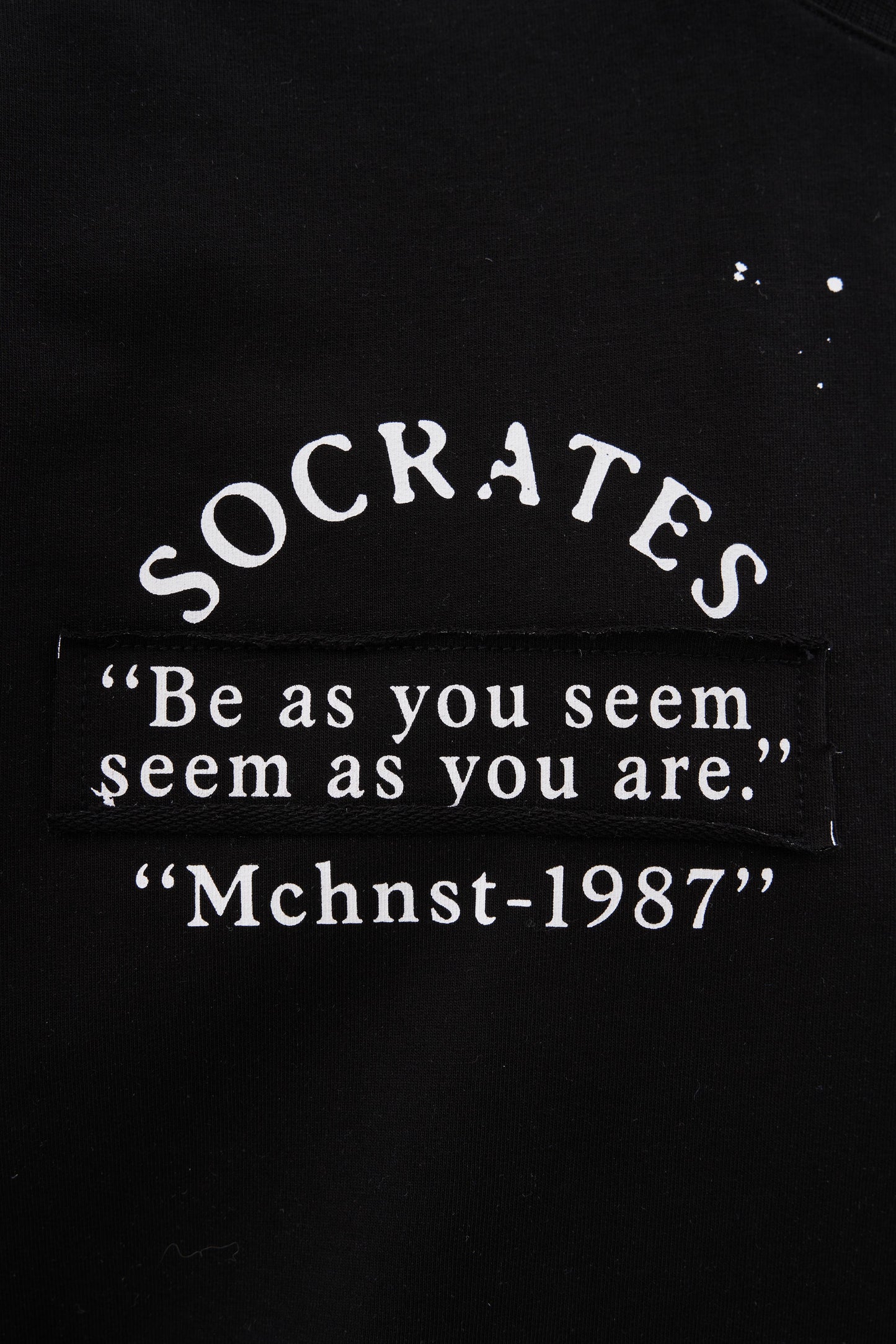BLACK SOCRATES SPLASH T-SHIRT