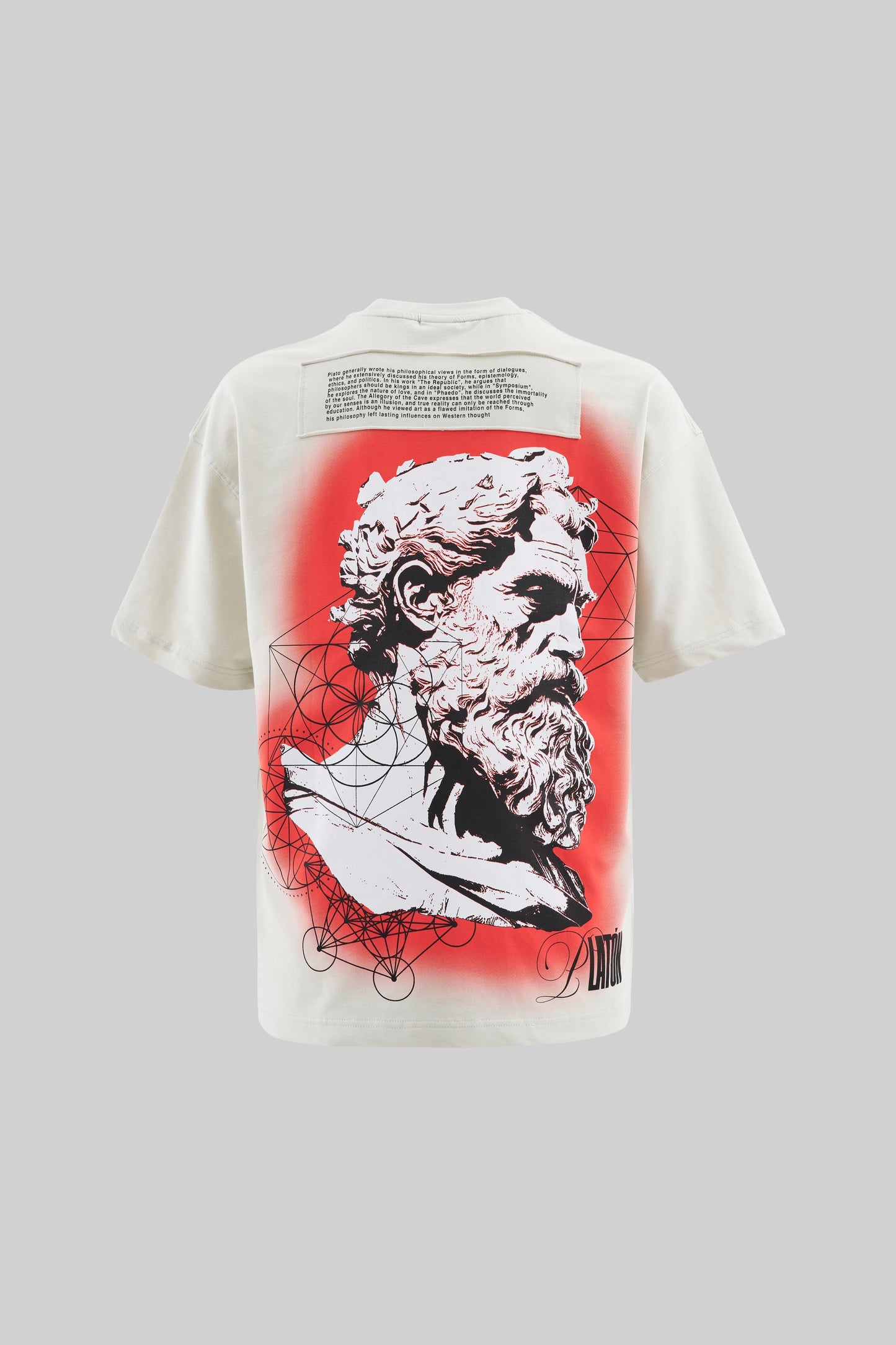 SPACE GREY PLATON T-SHIRT
