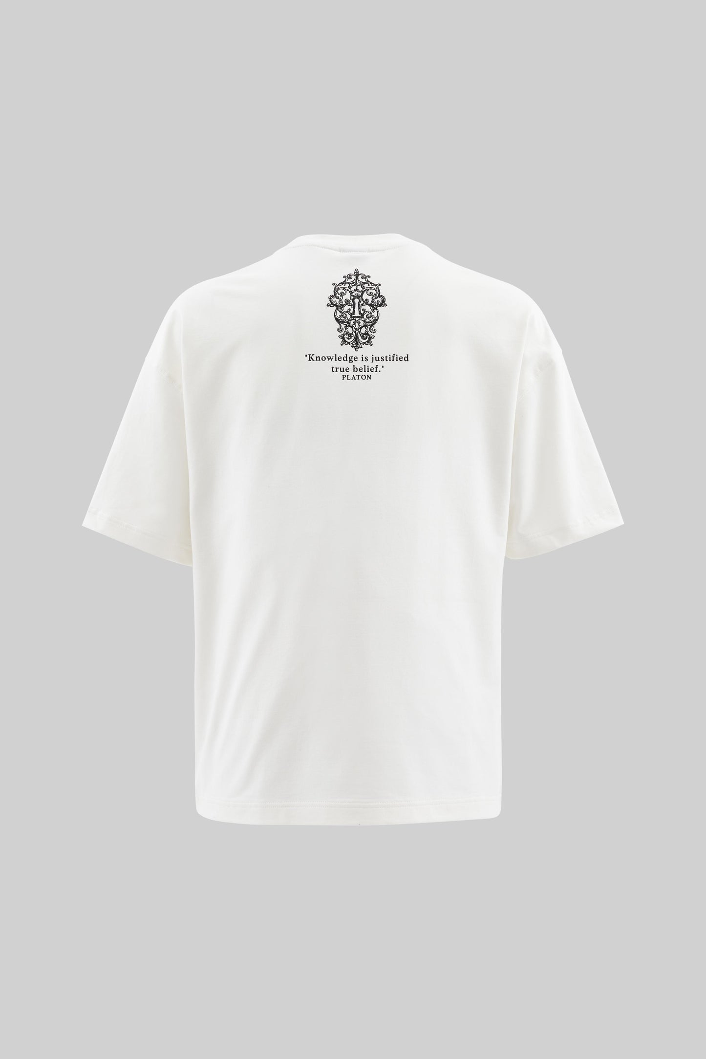 WHITE KNOWLEDGE T-SHIRT