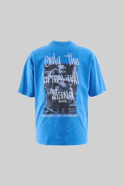 SOFT BLUE BRAVE T-SHIRT