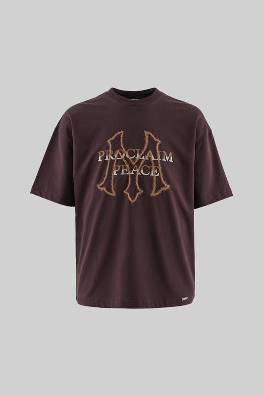 OAK PROCLAIM PEACE EMBROIDERED T-SHIRT