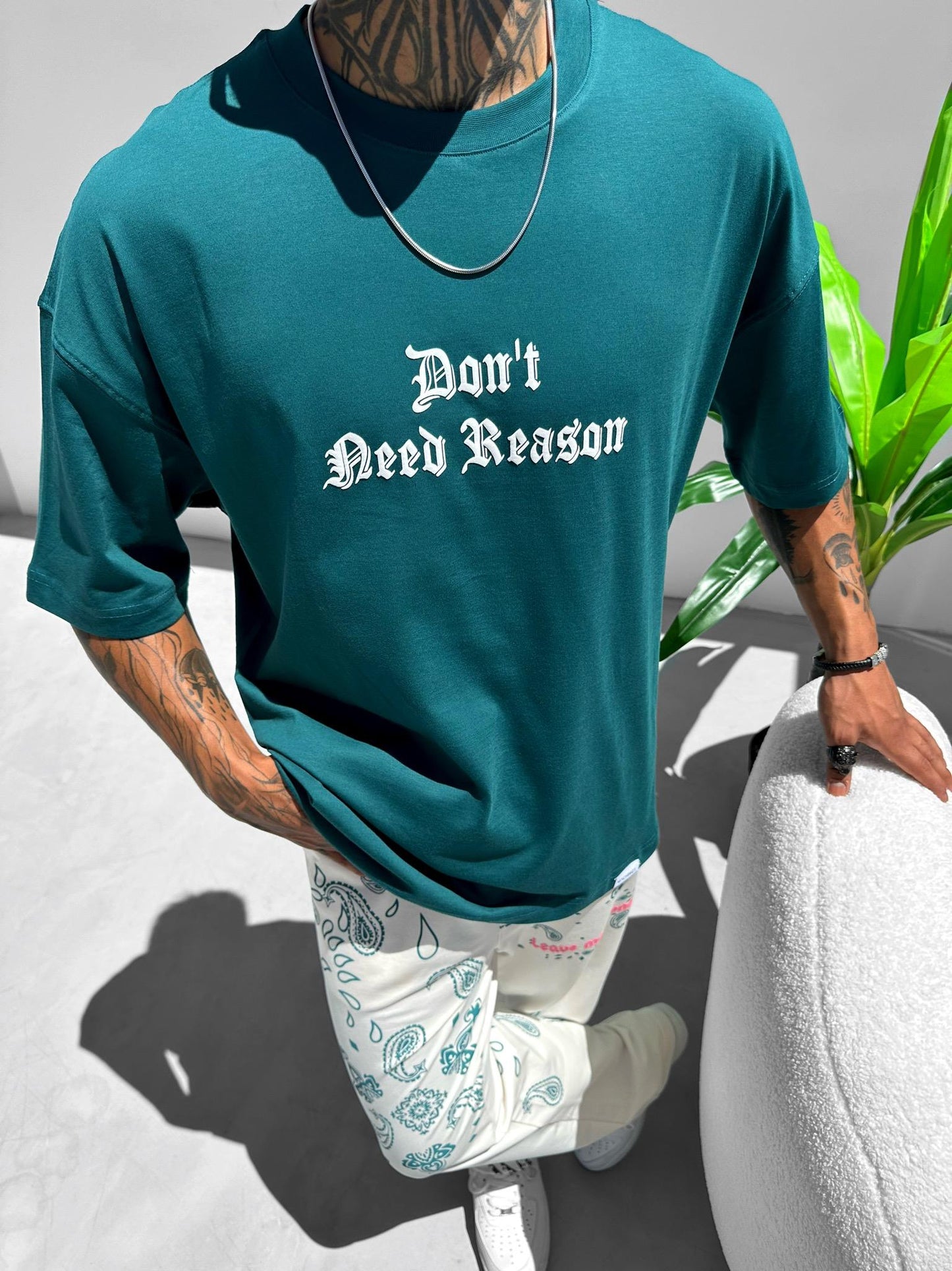 Petrol DON'T NEED REASON T-Shirt