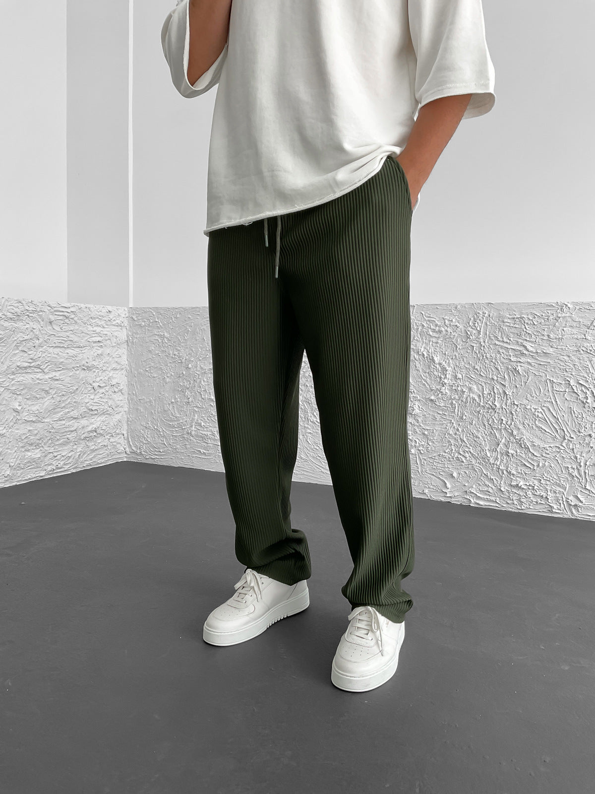 Khaki Cord Jogger – Svvvge