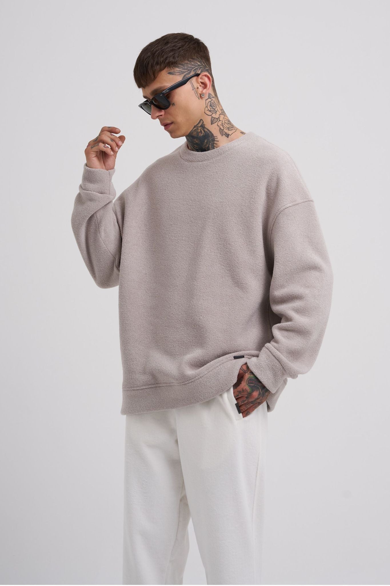 Ice Grey Oversize Polar