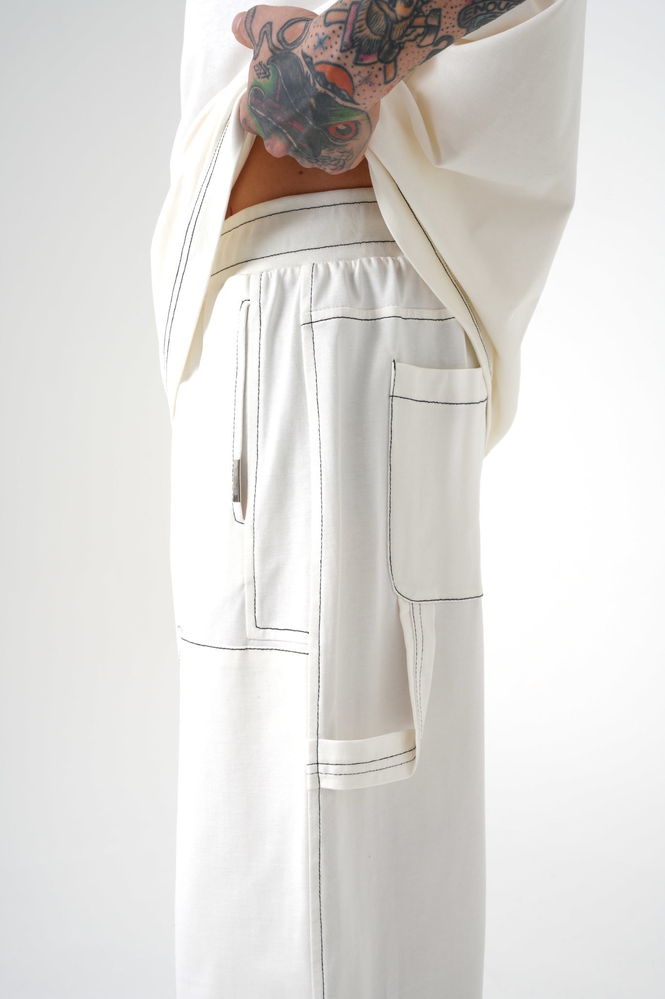 White Premium Sewed Pants