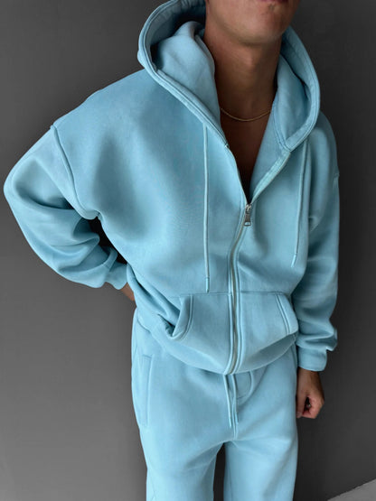 Light Blue Oversize Jacket