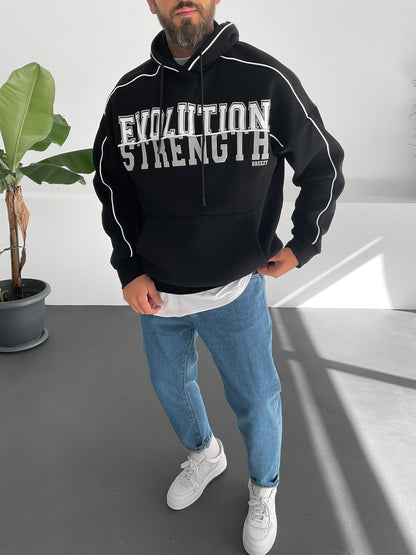 Black Evolution Hoodie