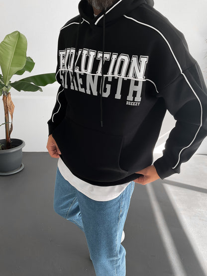 Black Evolution Hoodie