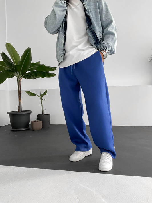 Blue Free Calved Joggers