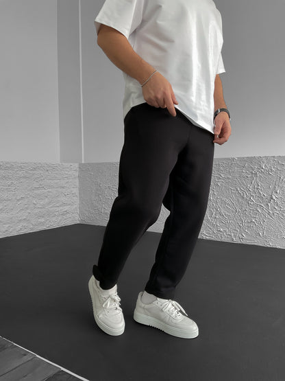 Black Detailed Jogger