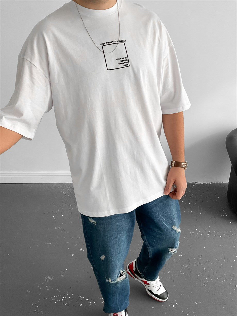 White Alone T-Shirt