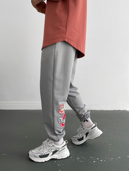 Grey College Joggers