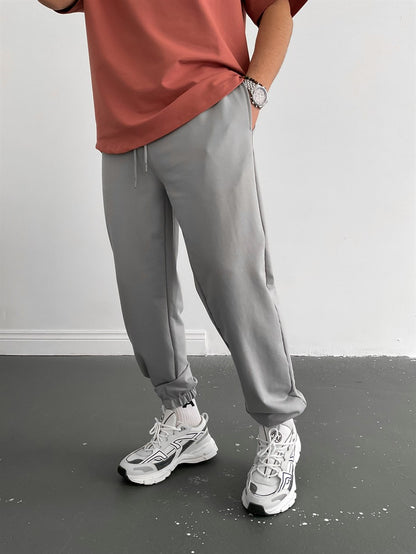 Grey College Joggers