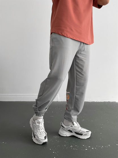 Grey College Joggers