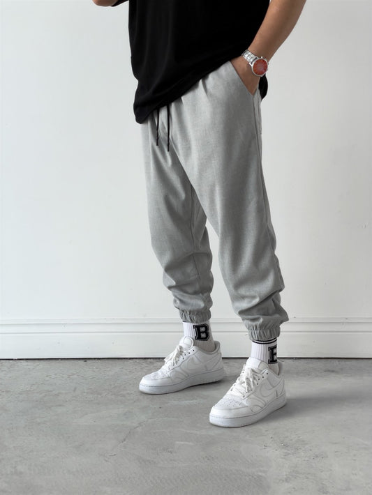 Cotton Grey Joggers