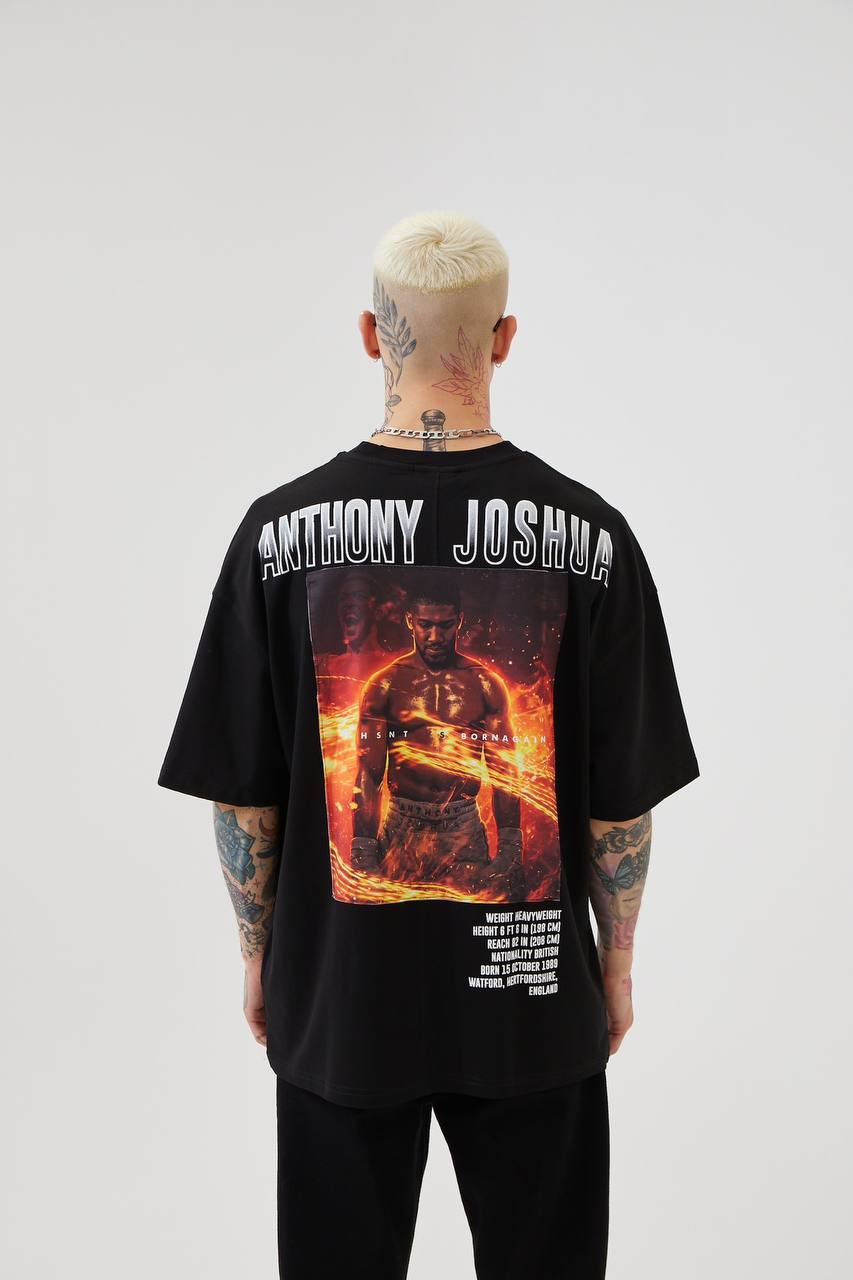 Black Anthony Joshua T-Shirt