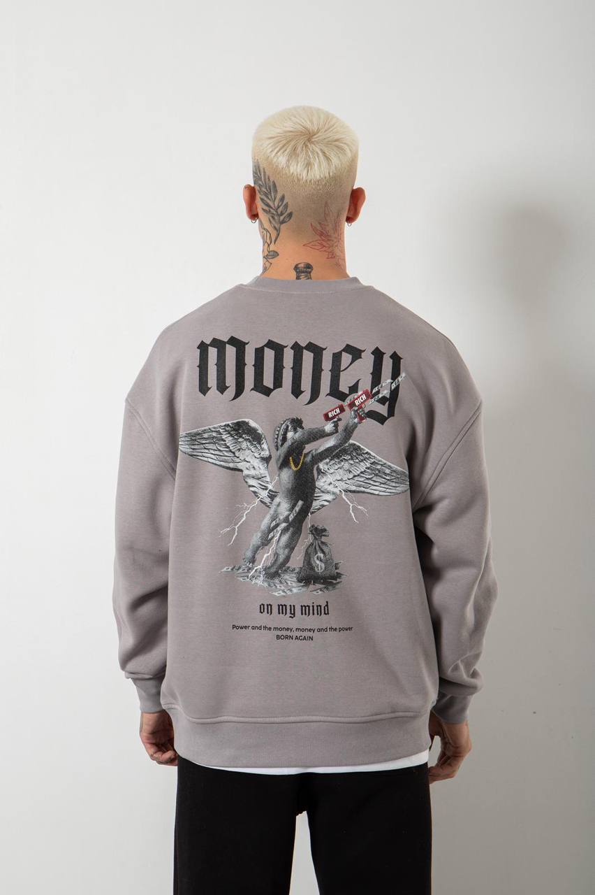 Grey Money Sweatshirt