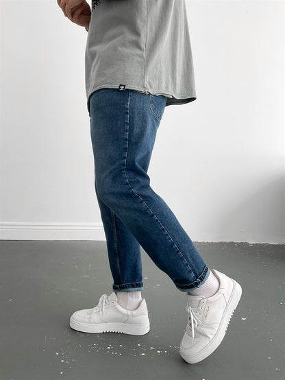 Dark Blue Regular Fit Jeans