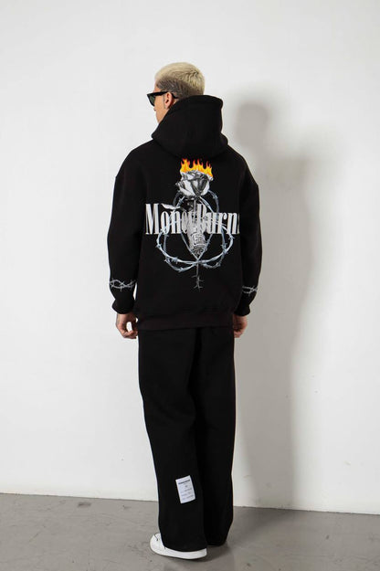 Black MoneyBurns Hoodie